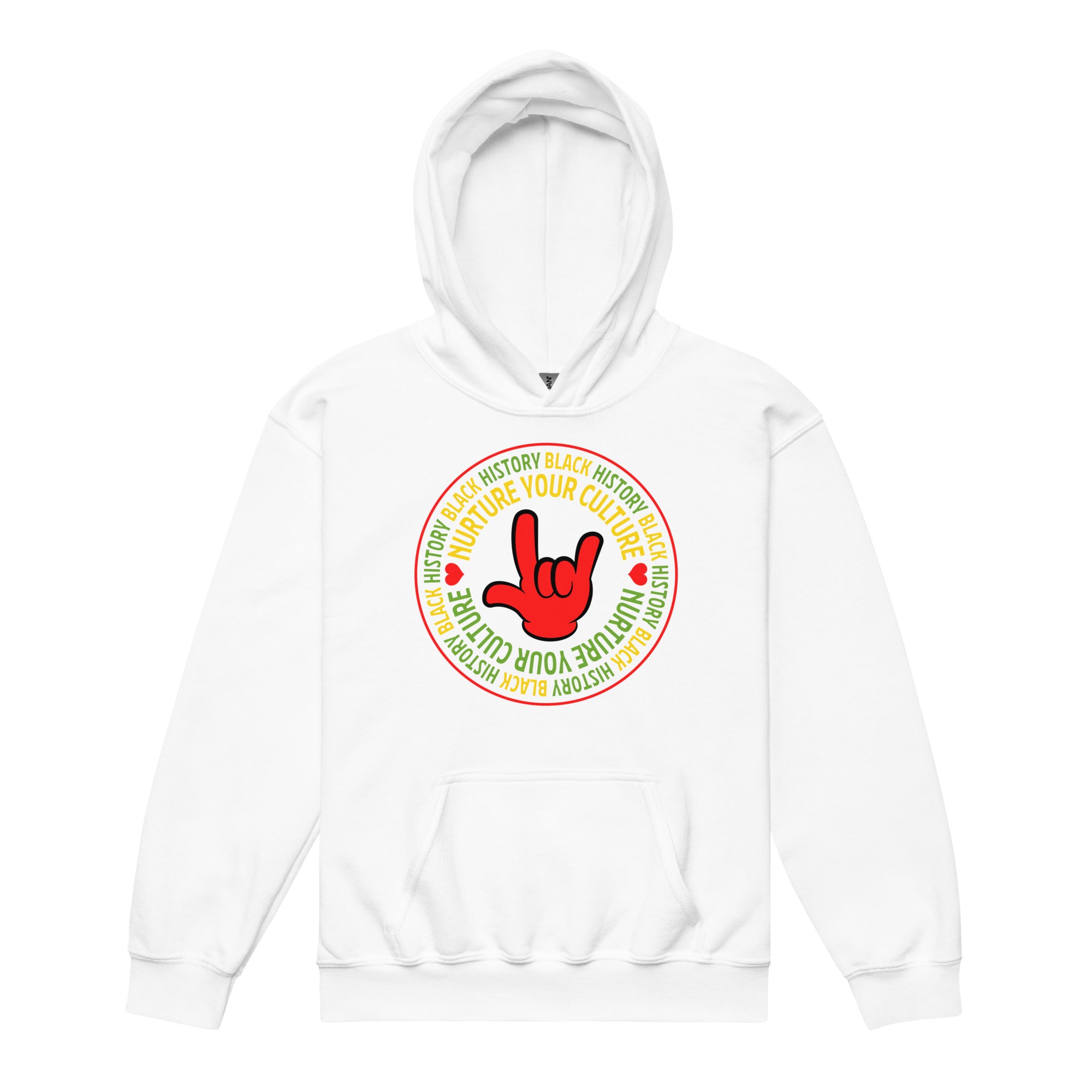BLACK HISTORY MONTH Youth Heavy Blend Hoodie