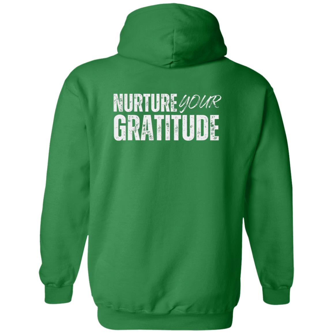 GRATITUDE Zip Up Hooded Sweatshirt
