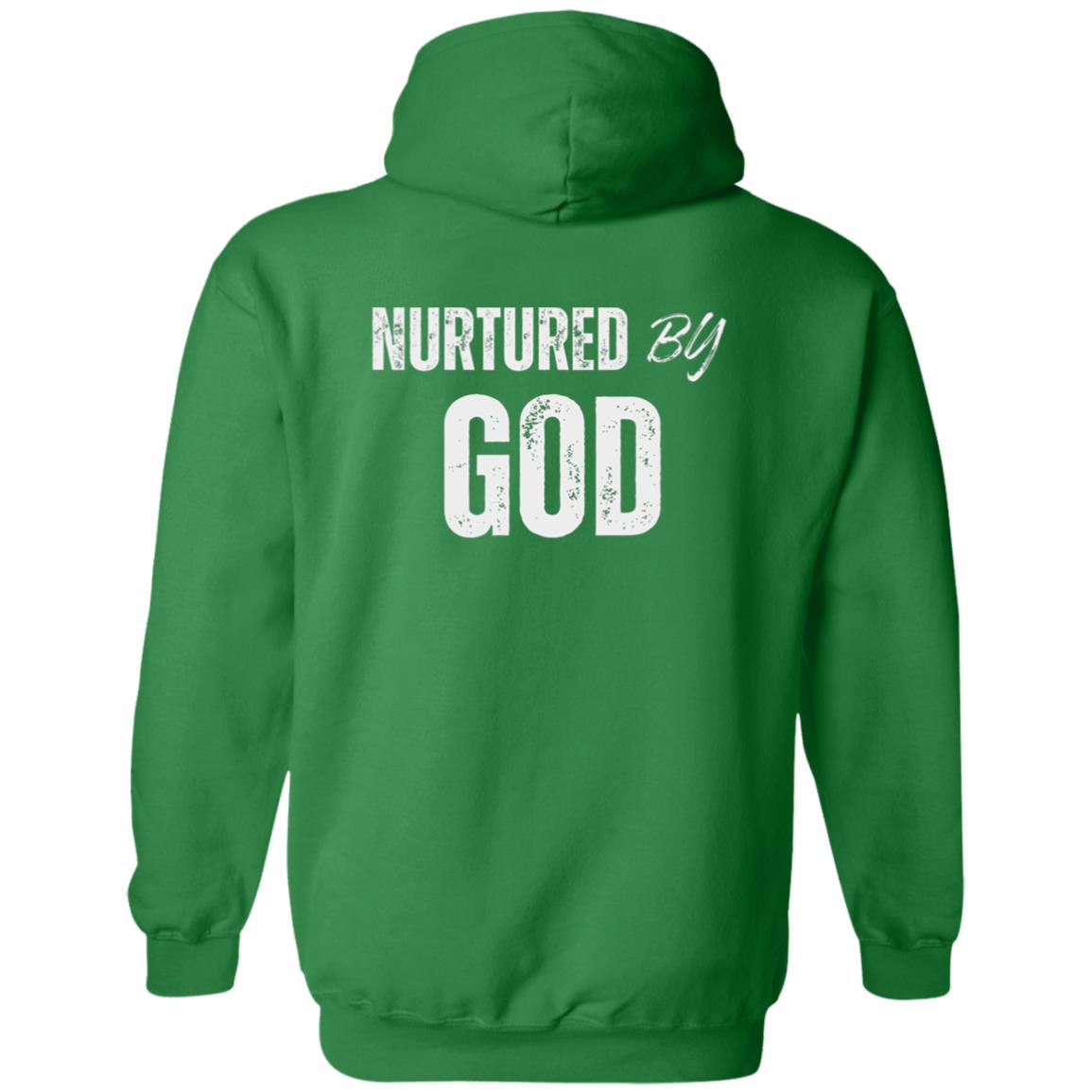 GOD Zip Up Hooded Sweatshirt
