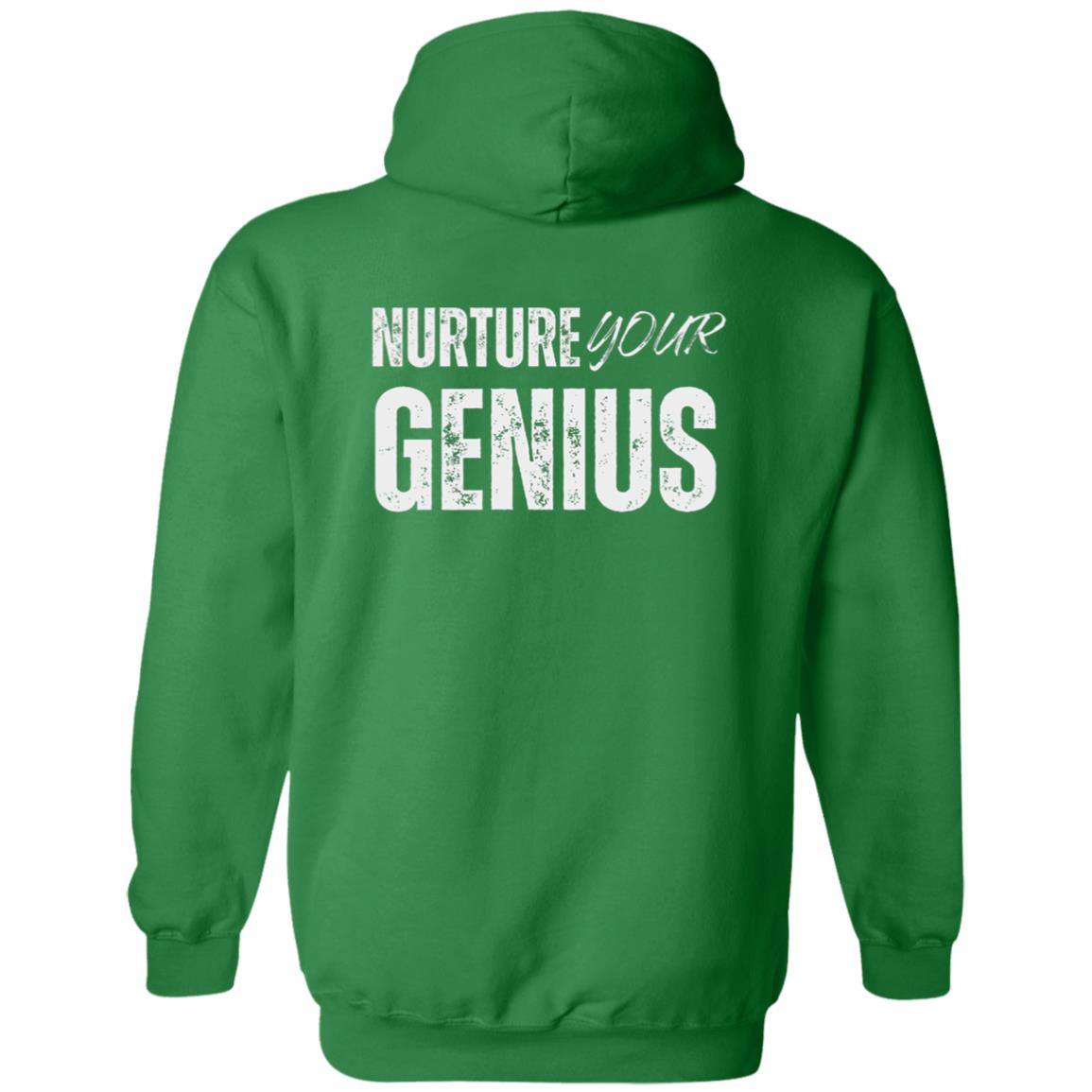 GENIUS Zip Up Hooded Sweatshirt