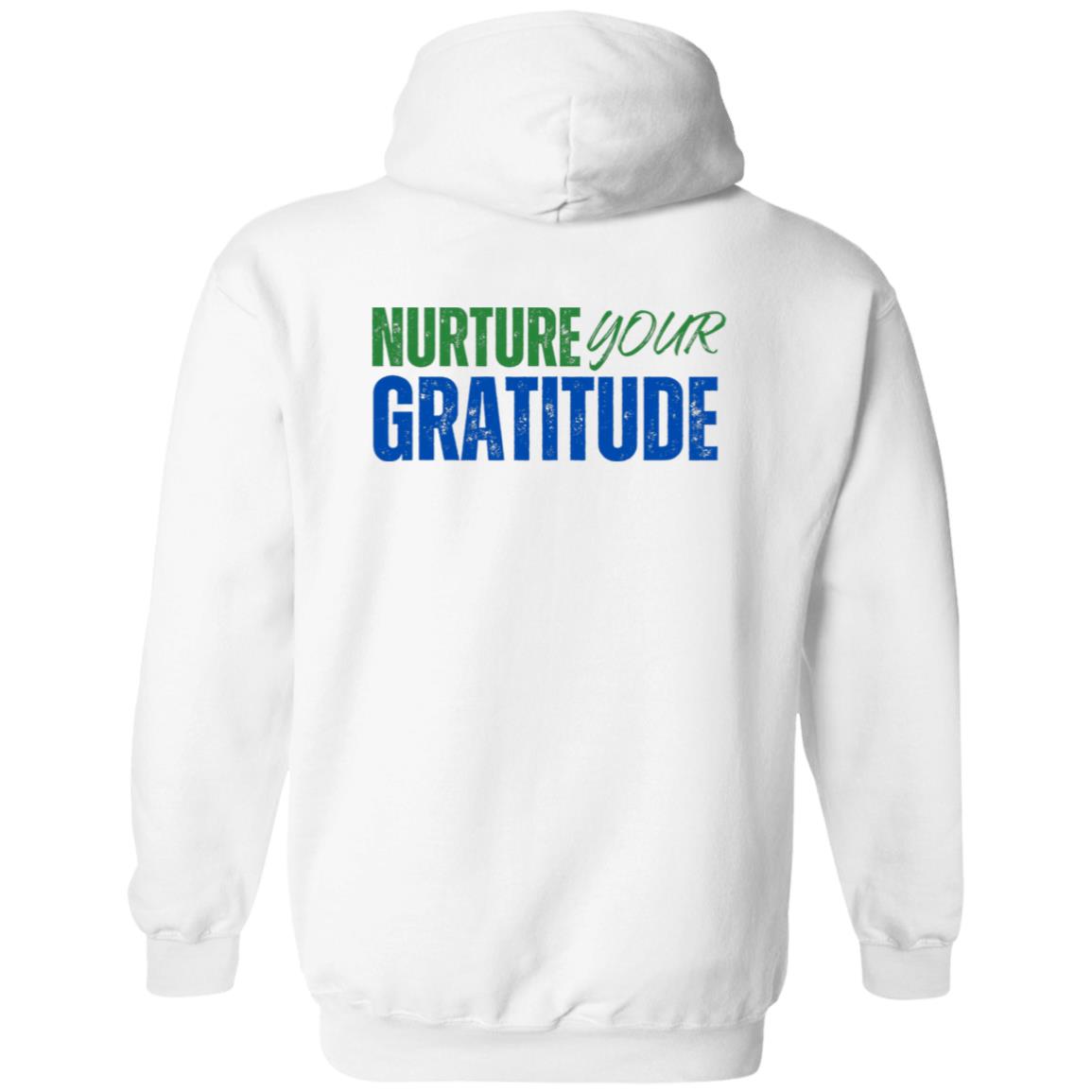 GRATITUDE Zip Up Hooded Sweatshirt LE