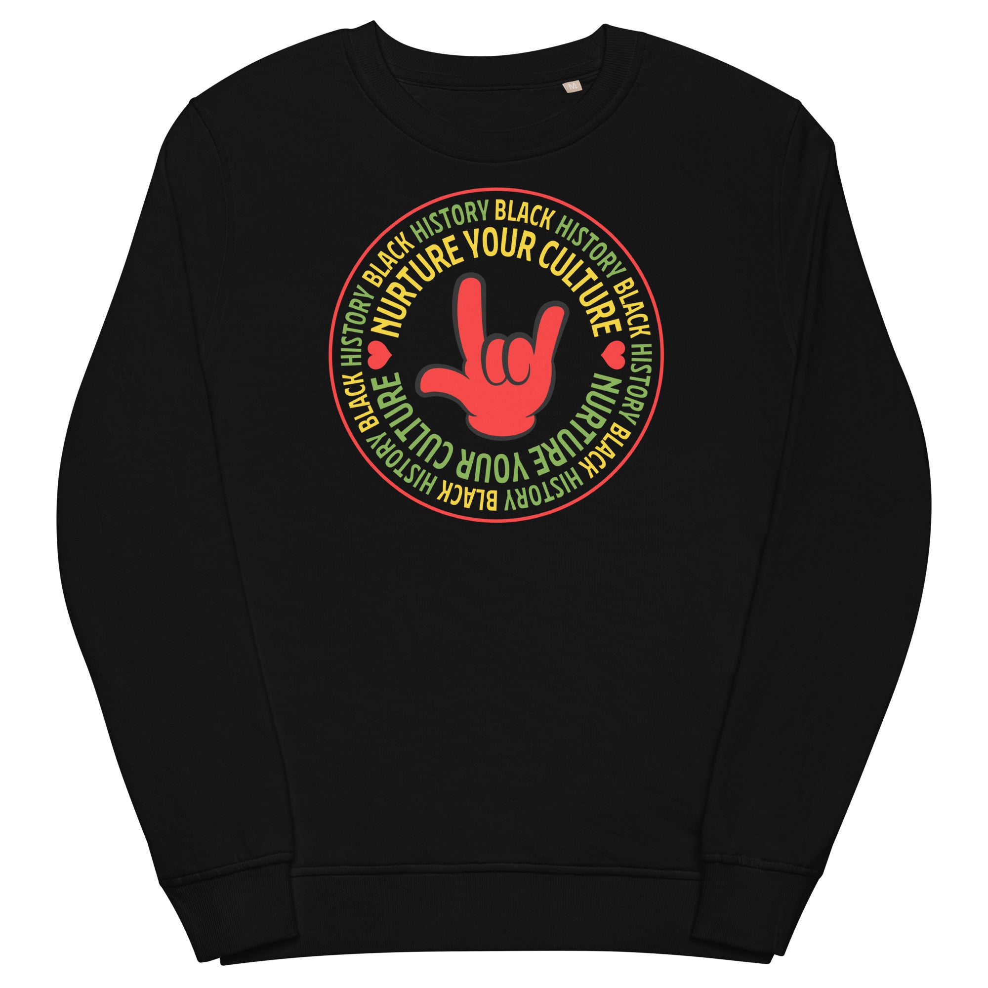 Black History Month Culture Unisex Organic Sweatshirt
