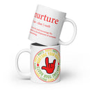 Nurture Your Roots White Glossy Mug Special Edition