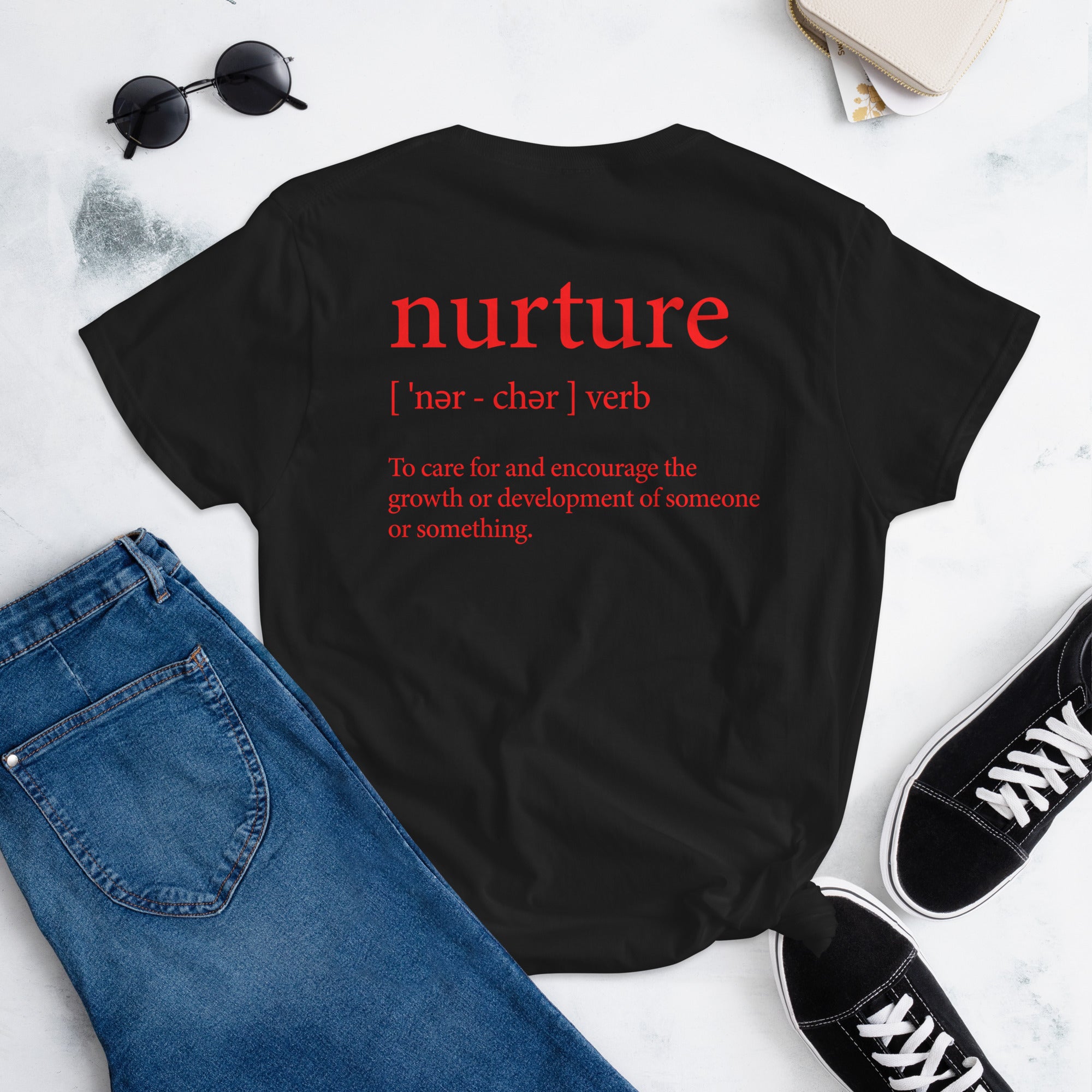Nurture Your Roots Women's Short Sleeve T-Shirt Special Edition