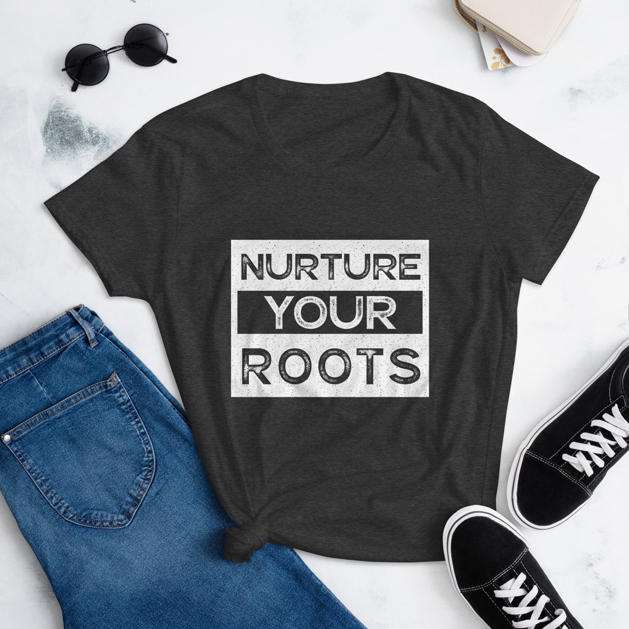 Nurture Your Roots Women's Short Sleeve T-shirt