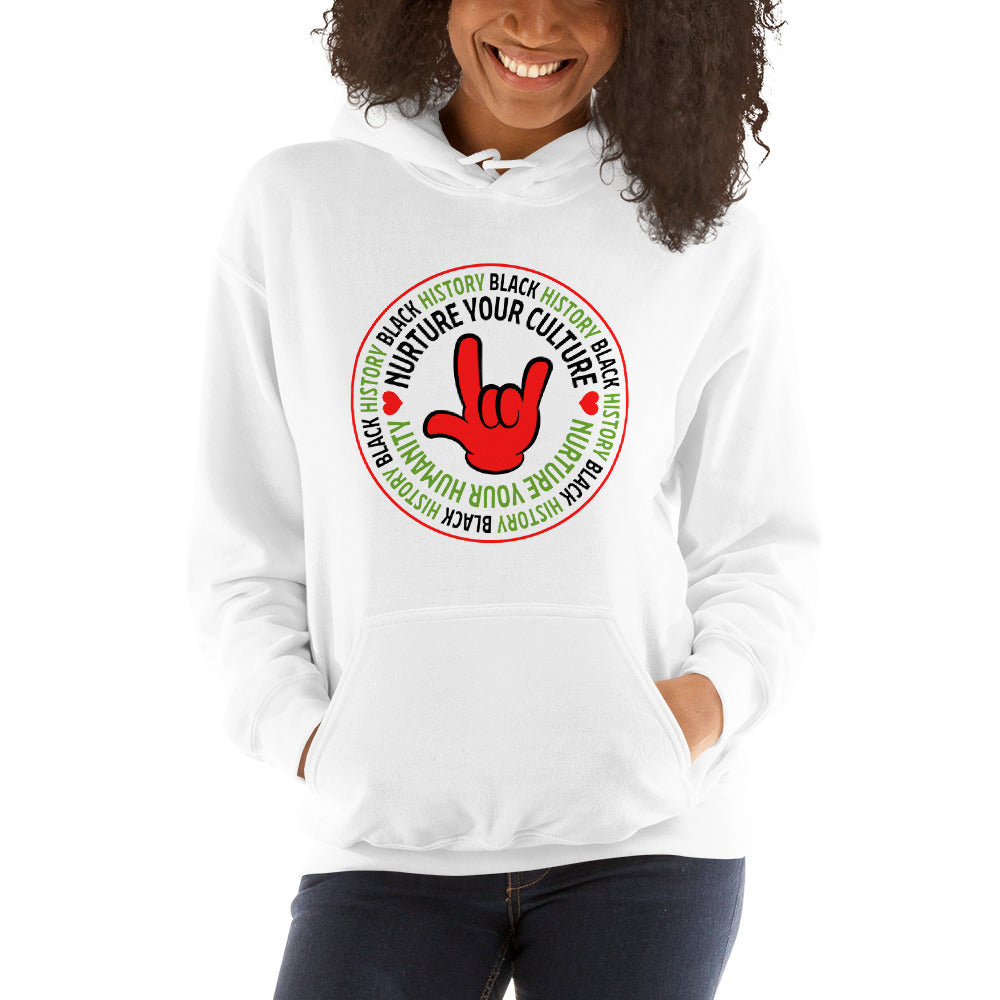 Black History Month Nurture Your Culture Youth Hoodie