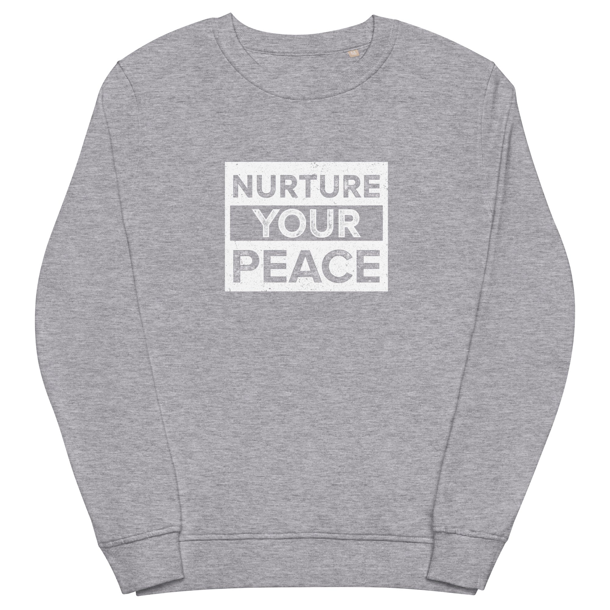 PEACE Unisex organic sweatshirt