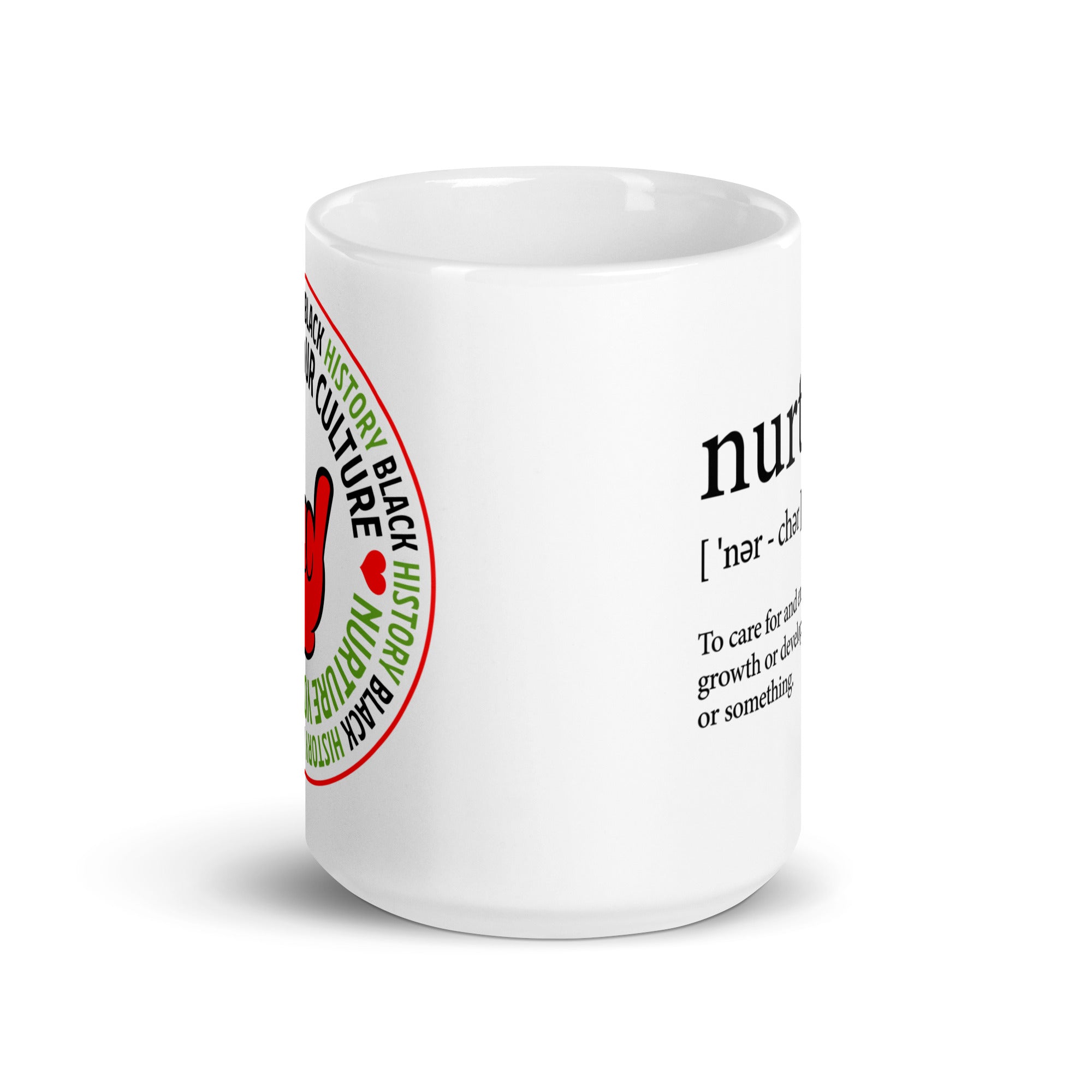 Black History Month Nurture Your Culture Coffee Mug